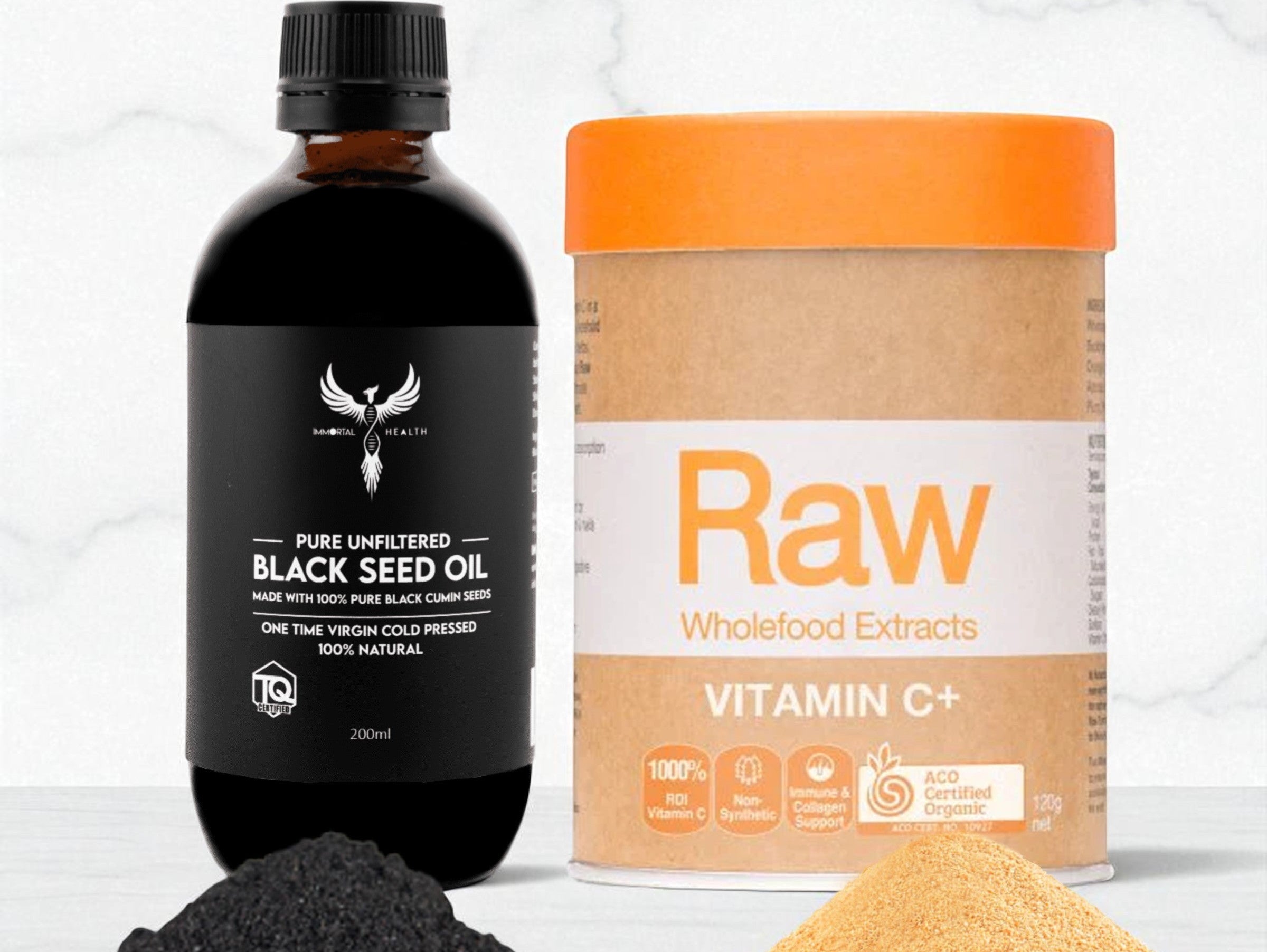 Black Seed Oil and Vitamin C+: Natural Allies for Immune Support