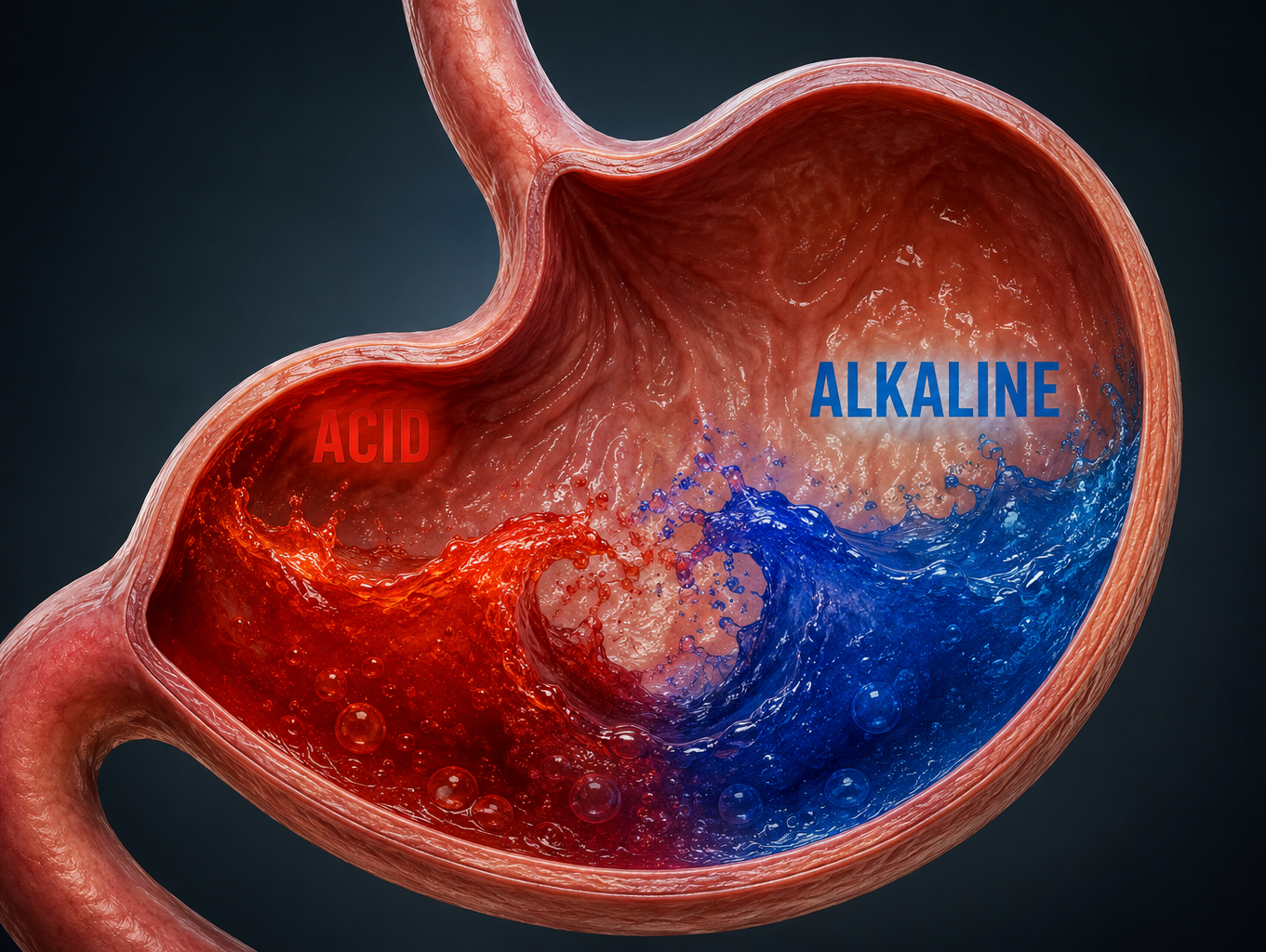 Why Alkaline Water Doesn't Neutralise Your Stomach Acid — And Why That's Exactly the Point