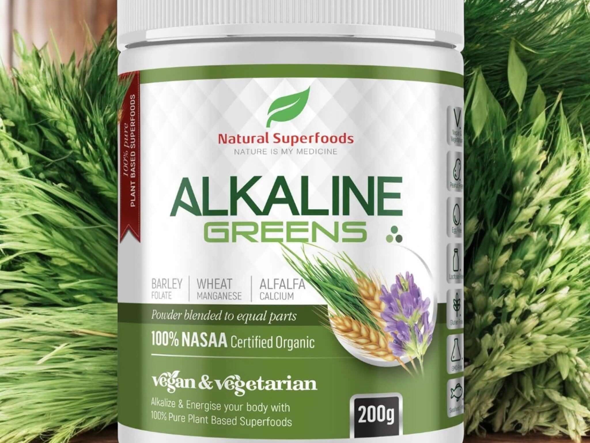 Alkaline Organic Greens: Barley Grass, Wheatgrass, and Alfalfa Benefits - Alkaline World