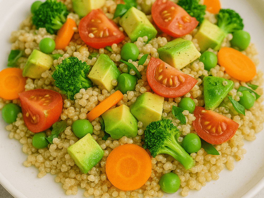 Cool Quinoa Summer Salad Recipe - Alkaline World