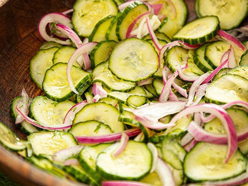 Summer Cucumber Salad Recipe - Alkaline World