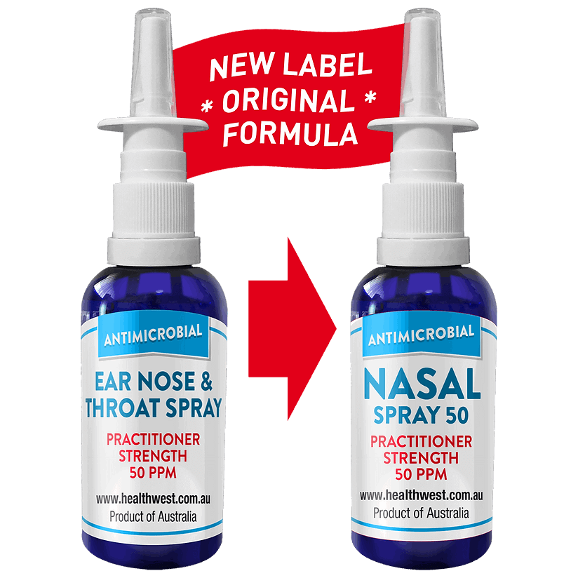 HealthWest Nasal Spray 50ppm Practitioner Strength 50ml