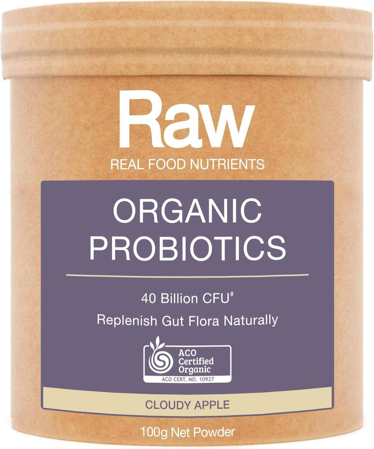 Amazonia Raw Organic Probiotics Cloudy Apple 100g