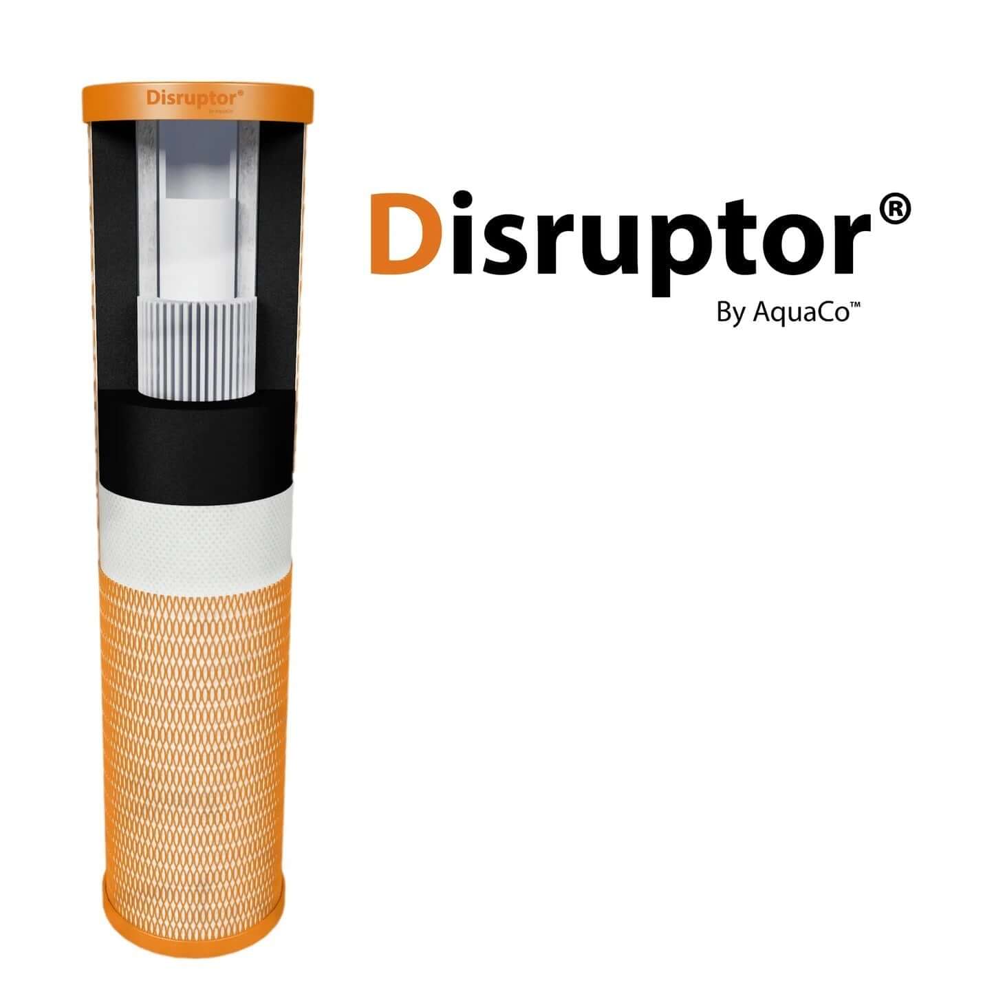 Disruptor® Replacement Filter Cartridge 20"x 4.5" - Model: DIS-2045 AquaCo