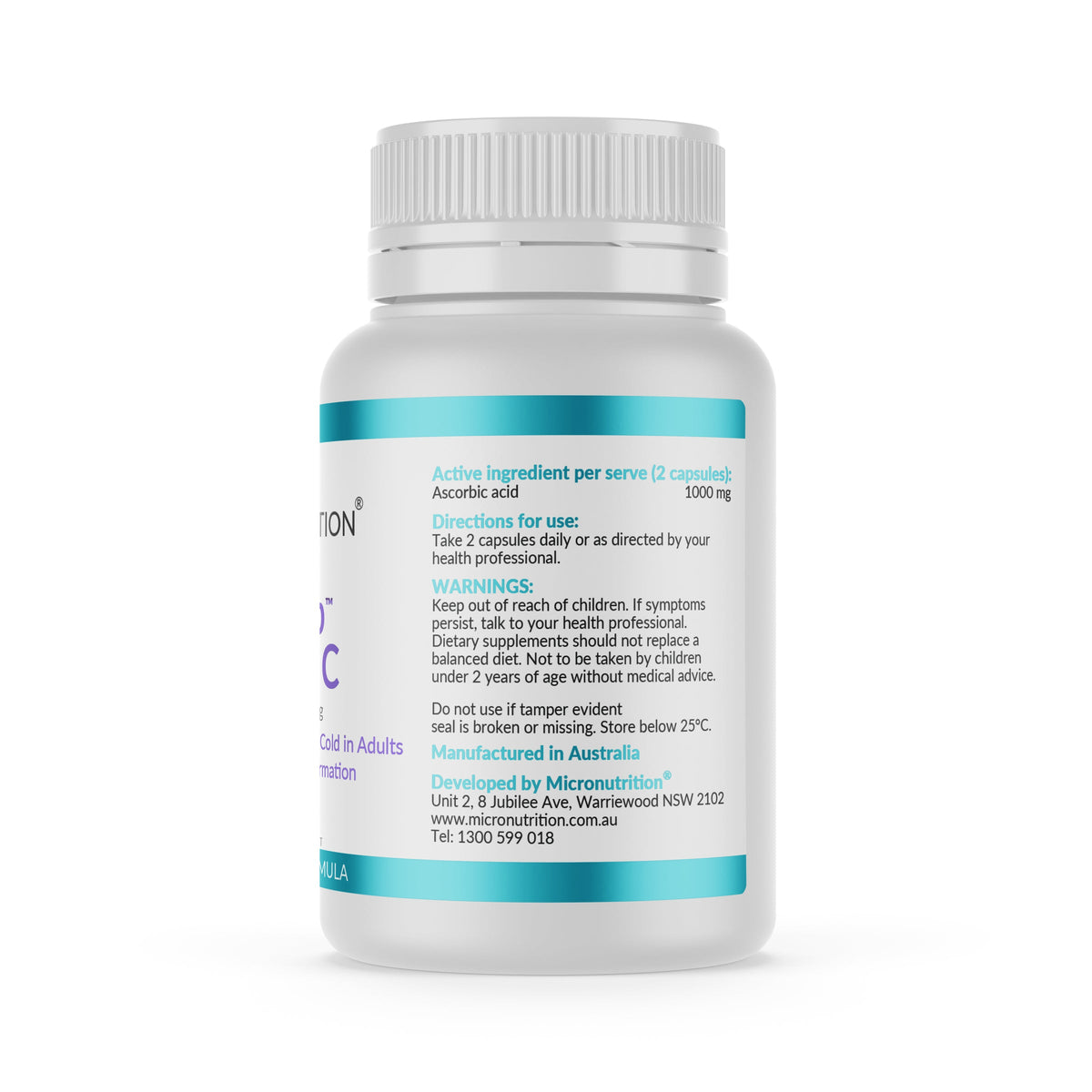 LipoCap Vitamin C packaging