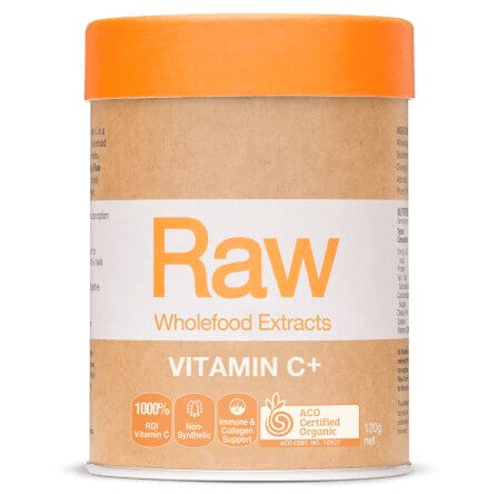 Amazonia RAW Vitamin C+ Wholefood Extract 120g - Alkaline World