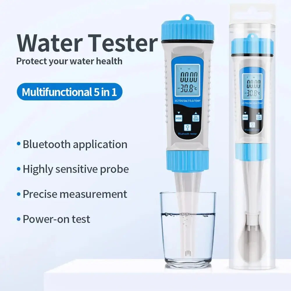 Aquarius Water 5 in 1 Water Tester - Alkaline World