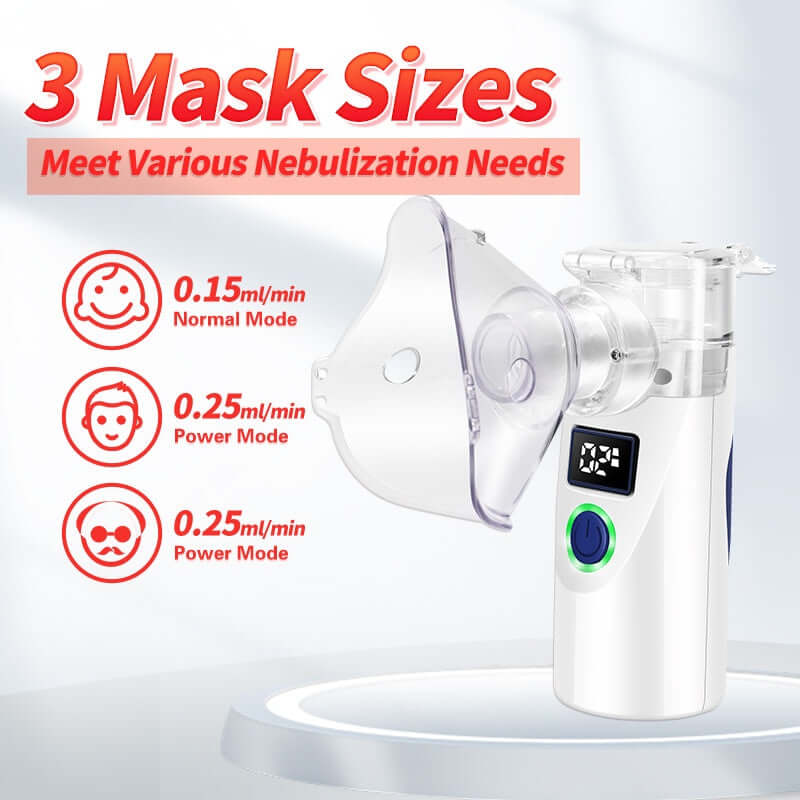 Updated Portable Ultrasonic Nano Sprayer LED Screen - Alkaline World