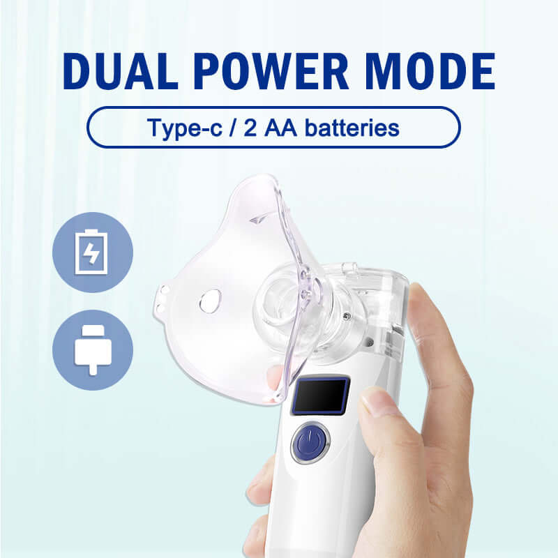 Updated Portable Ultrasonic Nano Sprayer LED Screen - Alkaline World