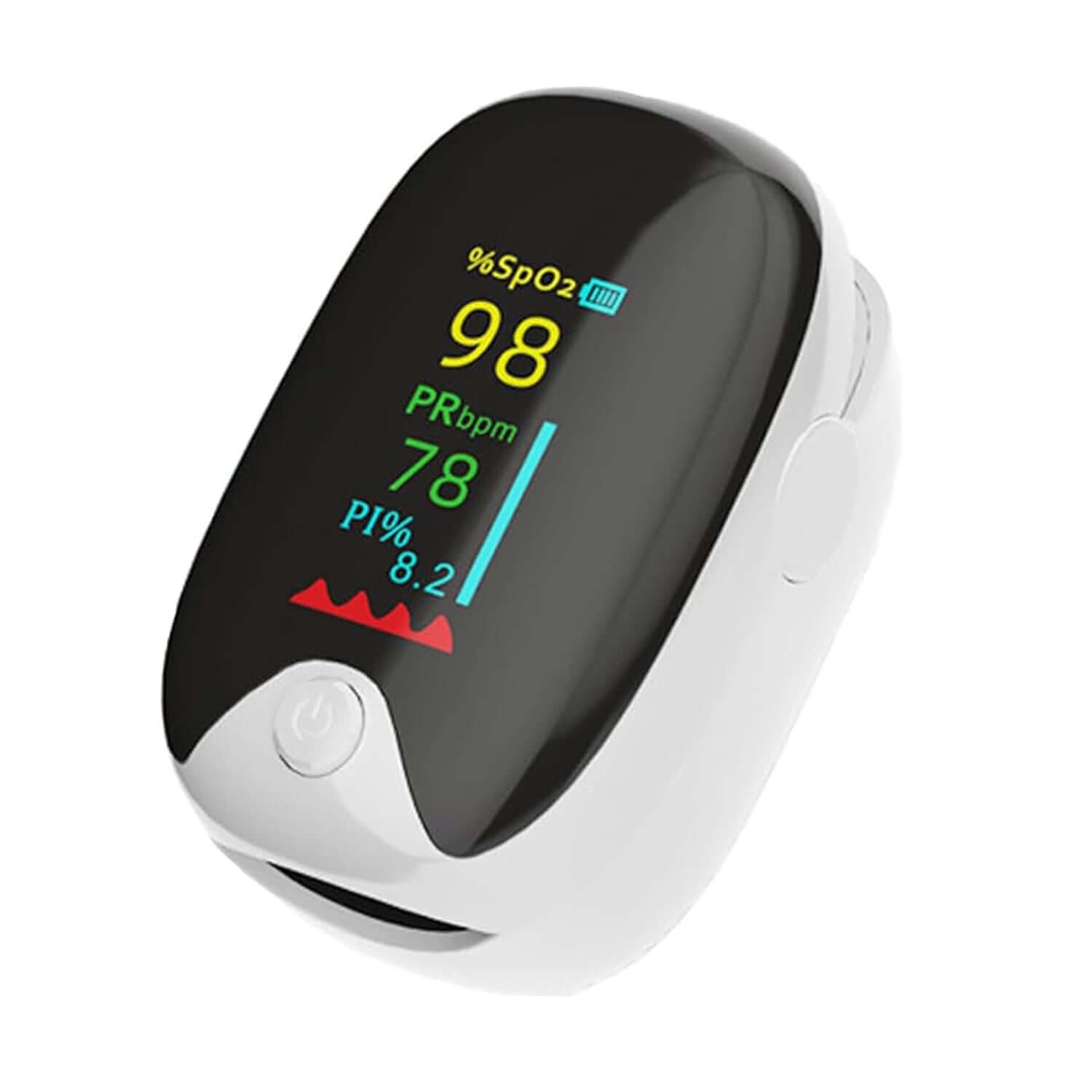 Finger Pulse Oximeter Blood Oxygen & Pulse Rate Monitor Color Screen Reading Meter & Rate Monitor - Alkaline World