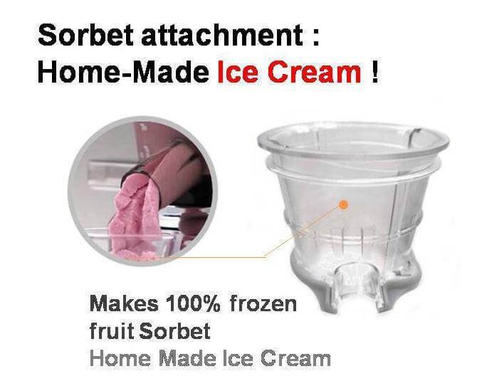 B6000 Smoothie and Ice Cream Maker Set - Alkaline World