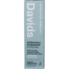 Davids Toothpaste Whitening + Antiplaque Peppermint 149g - Alkaline World