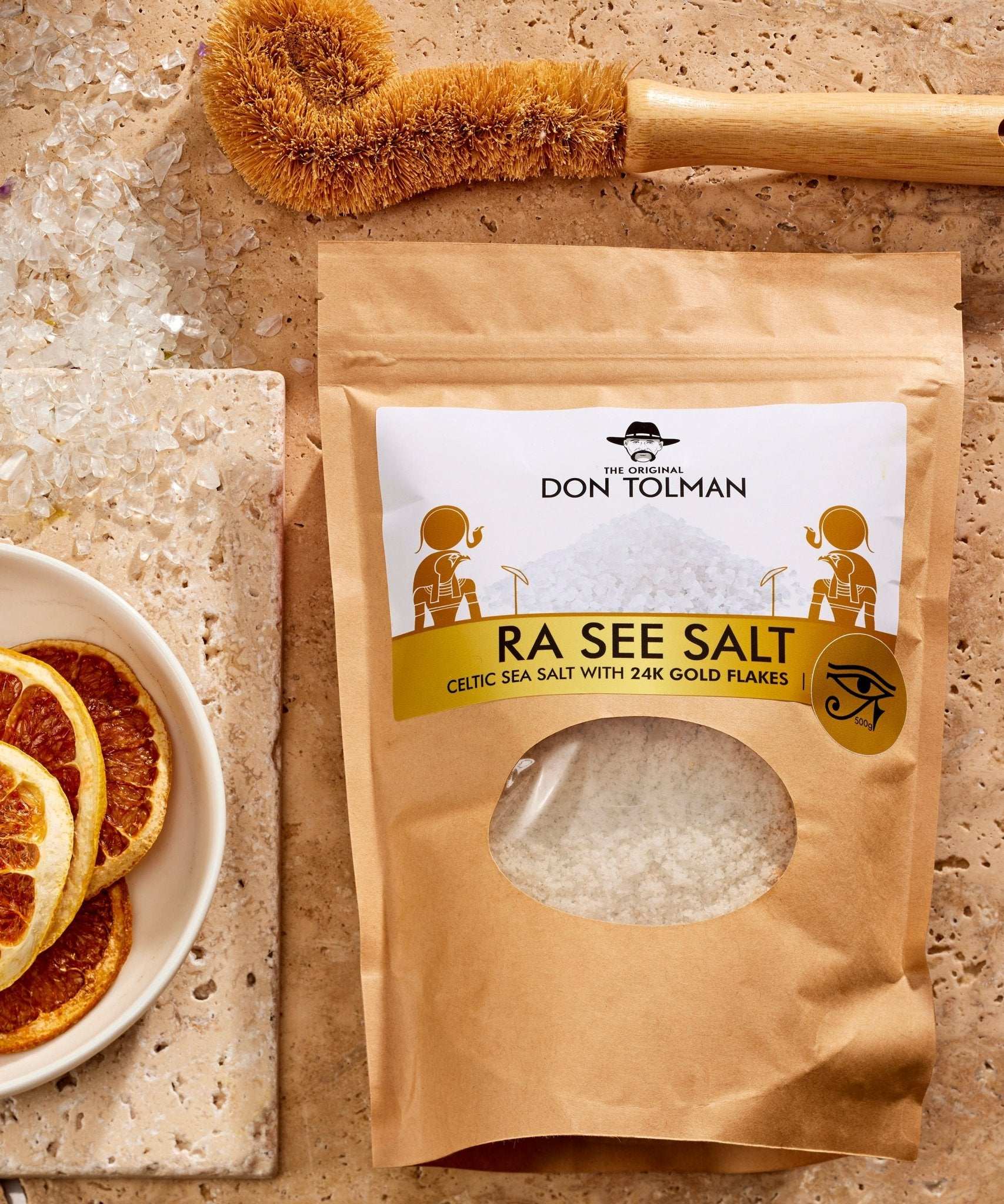 Don Tolman Ra See Salt with 24 Karat Gold - Alkaline World