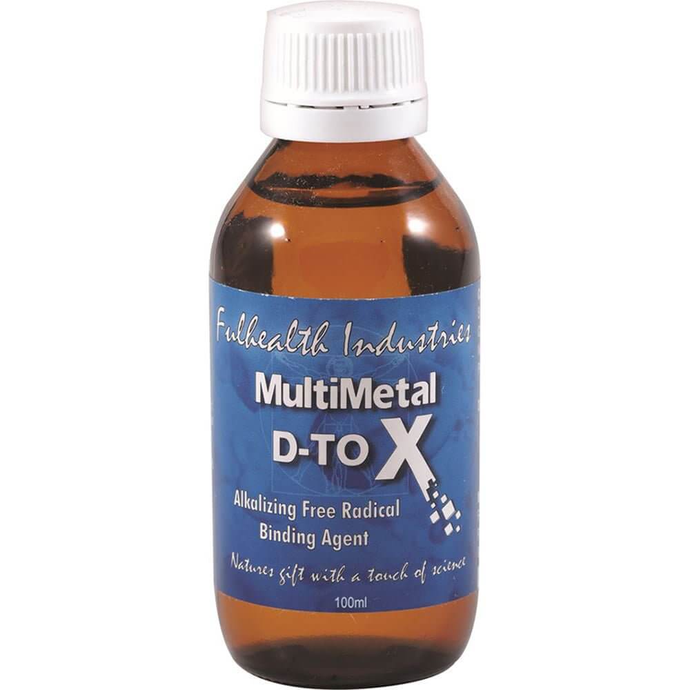Fulhealth Industries Multi Metal D - Tox 100ml - Alkaline World