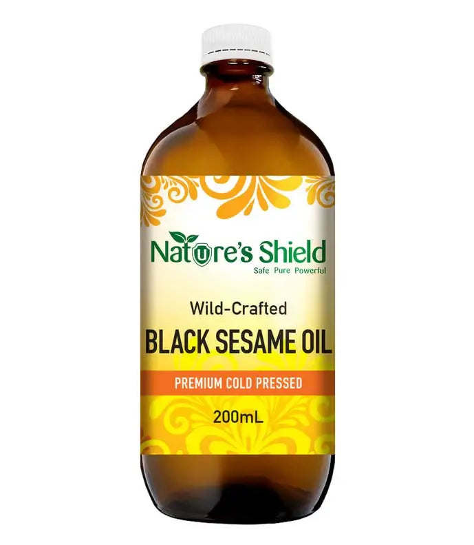 Nature's Shield Wild Crafted Sesame Oil 200ml - Alkaline World
