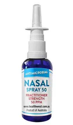 HealthWest Nasal Spray 50ppm Practitioner Strength 50ml - Alkaline World