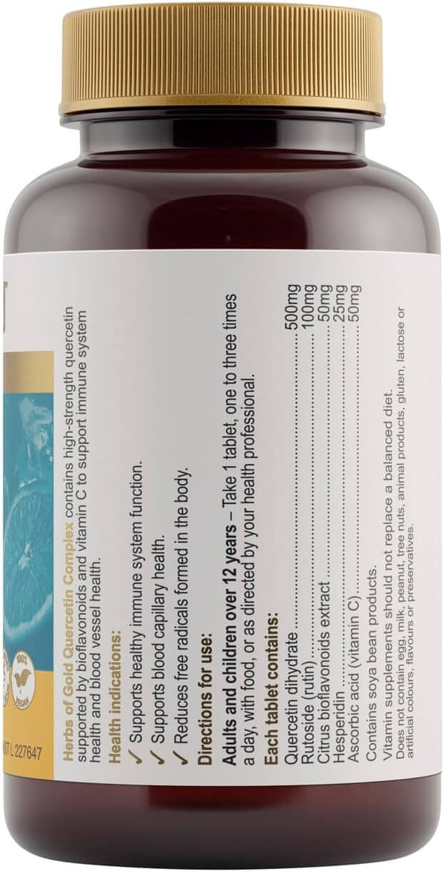 Herbs of Gold Bromelain Forte 60 Capsules - Alkaline World