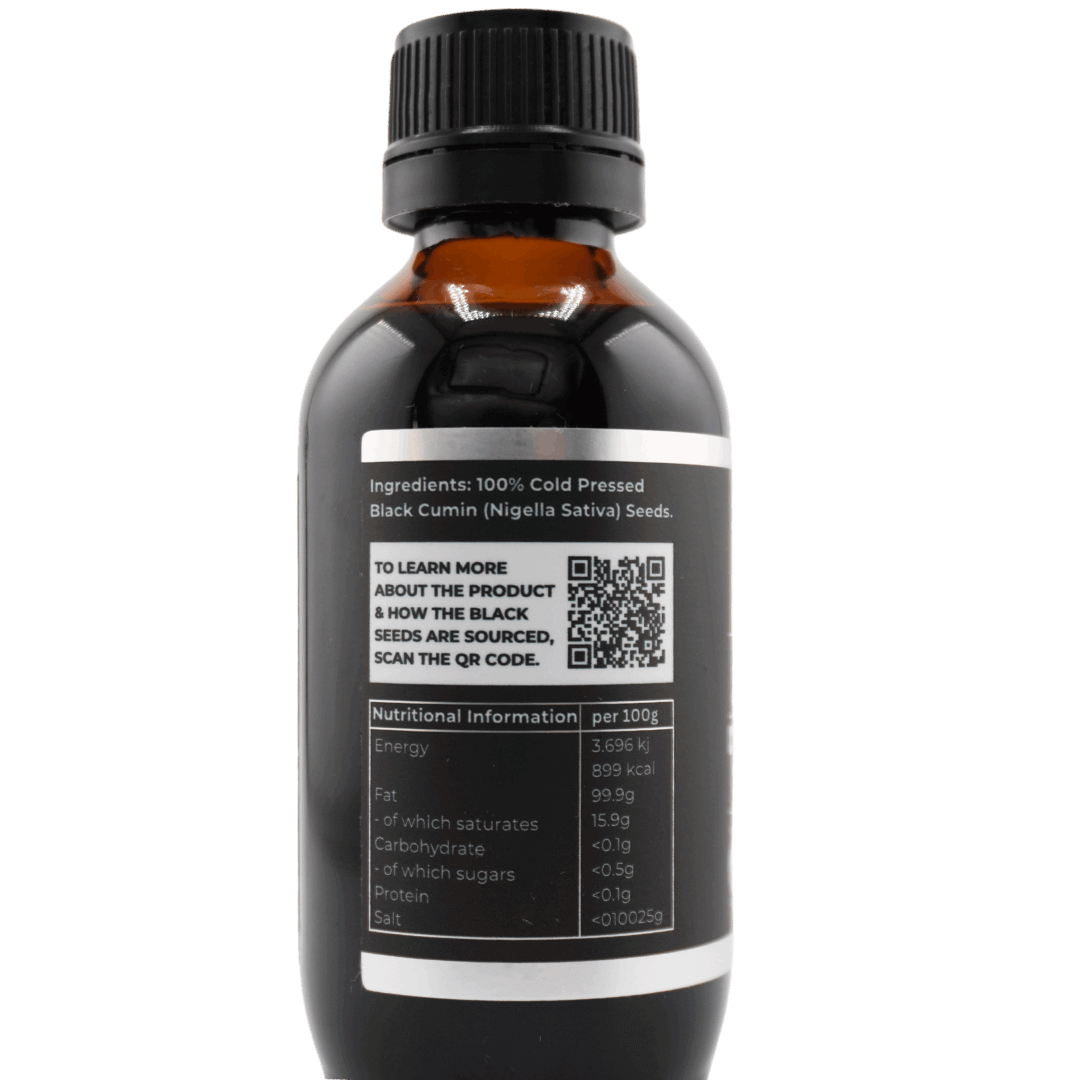 UNFILTERED BLACK SEED OIL, BEYOND ORGANIC – 200ML