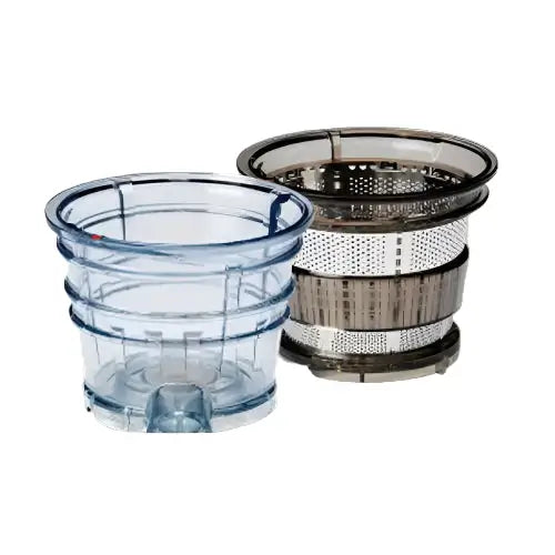 Kuvings C7000 Smoothie and Sorbet Maker Set with blender jars and accessories for making smoothies and frozen desserts.