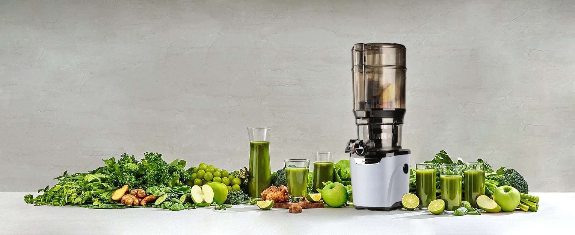 Kuvings AUTO10 PLUS Cold Press Juicer (silver) - Alkaline World