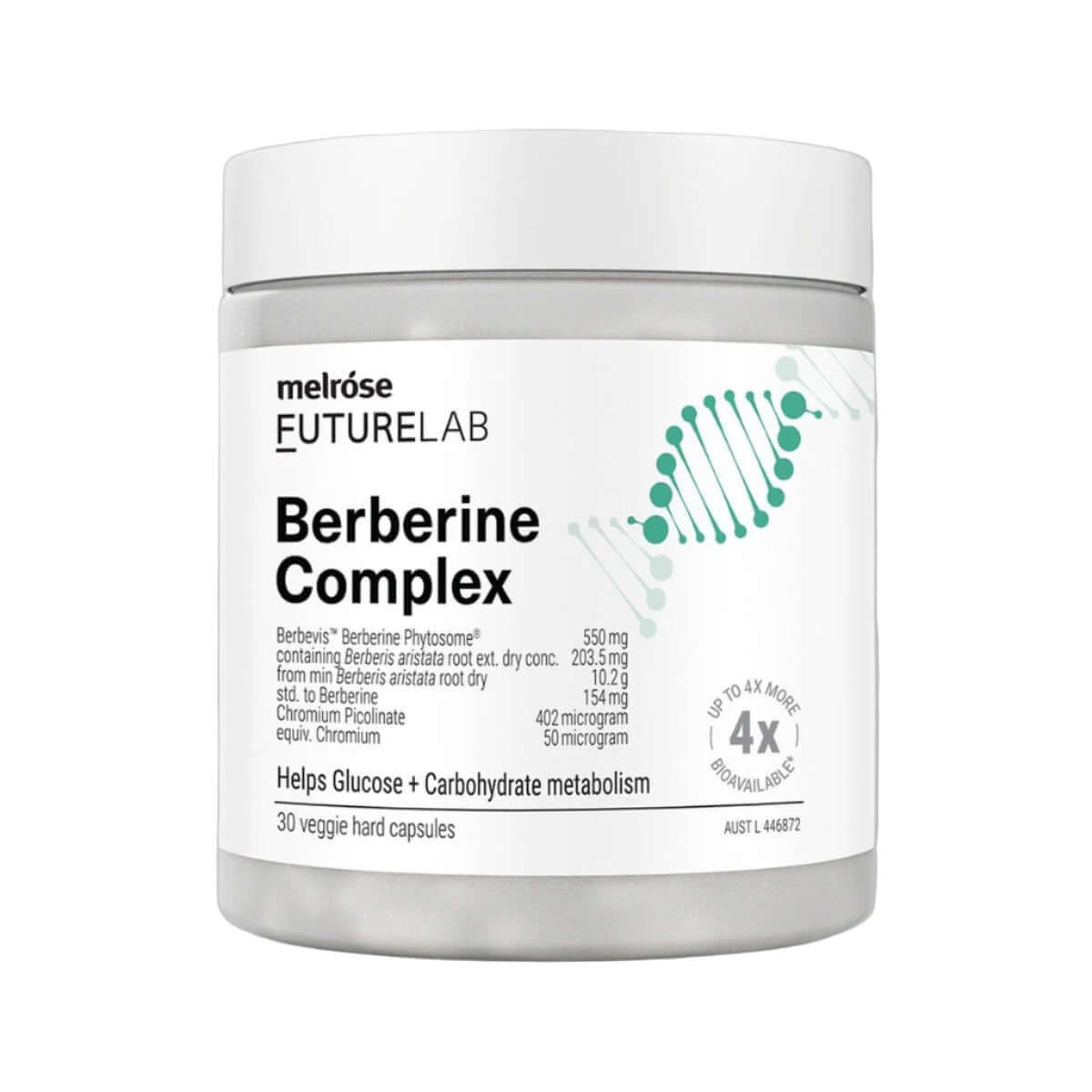 Melrose FutureLab Berberine Complex 30vc - Alkaline World