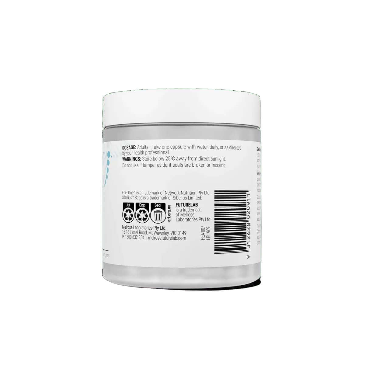 Melrose FutureLab Cognition Nootropic 30Caps - Alkaline World