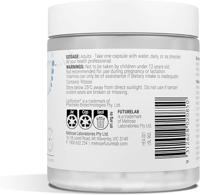 Melrose FutureLab NAD+ Booster 30vc - Alkaline World