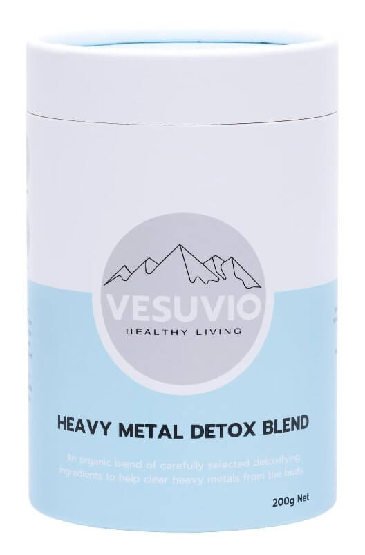 Natural Superfoods Heavy Metal DETOX Combo vitamins and supplements with detoxifying ingredients for supporting metal elimination.