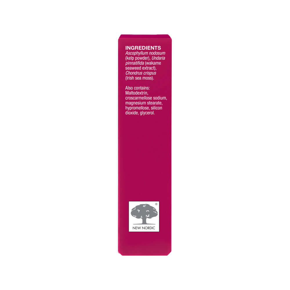 Fresh Irish Sea Moss in a 30-tap package by New Nordic, showcasing the natural seaweed product.