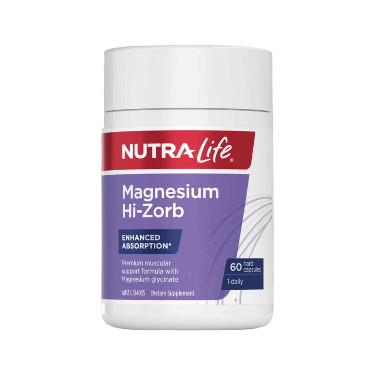 NutraLife Magnesium Hi - Zorb 60c - Alkaline World