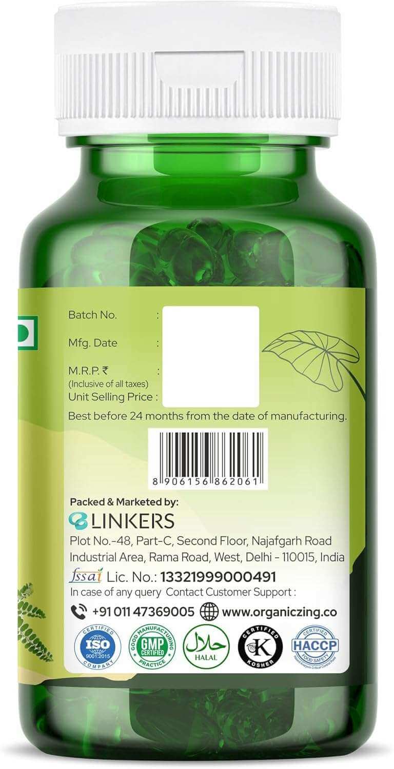 Organic Zing Chanca Piedra 500mg - 30 Caps - Alkaline World