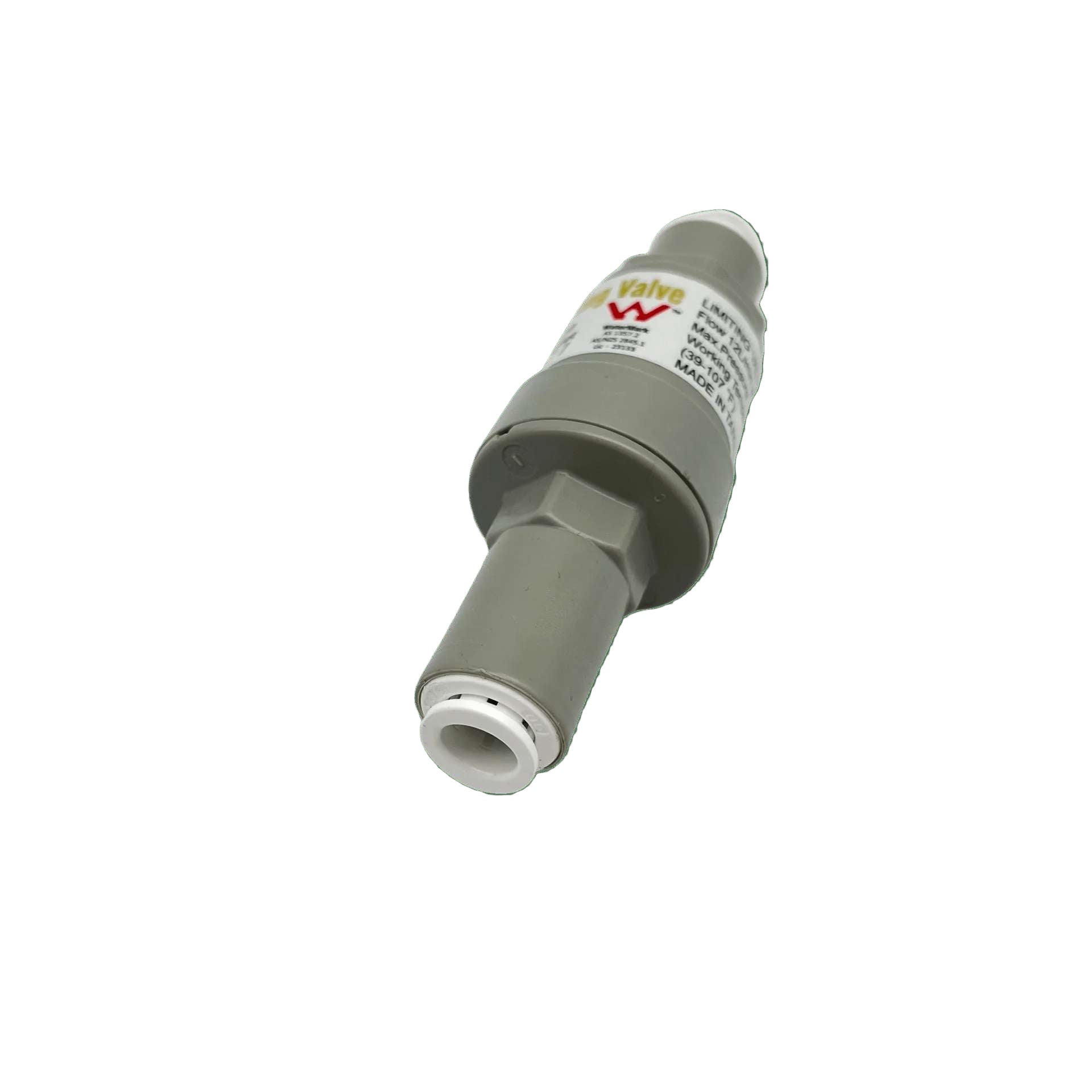 Pressure Limiting protection Valve With Dual Check Valve 1/4" Quick OD, 50 psi - Alkaline World