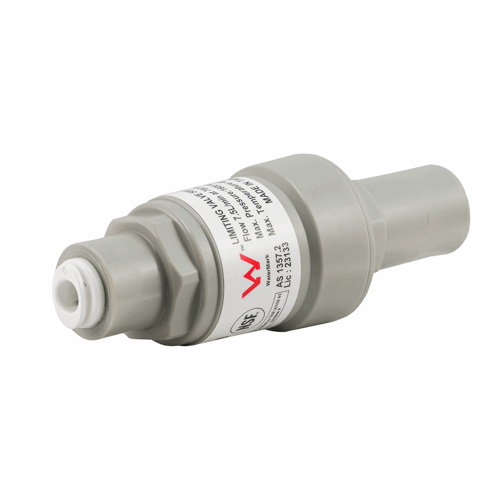 Pressure Limiting protection Valve With Dual Check Valve 1/4" Quick OD, 50 psi - Alkaline World
