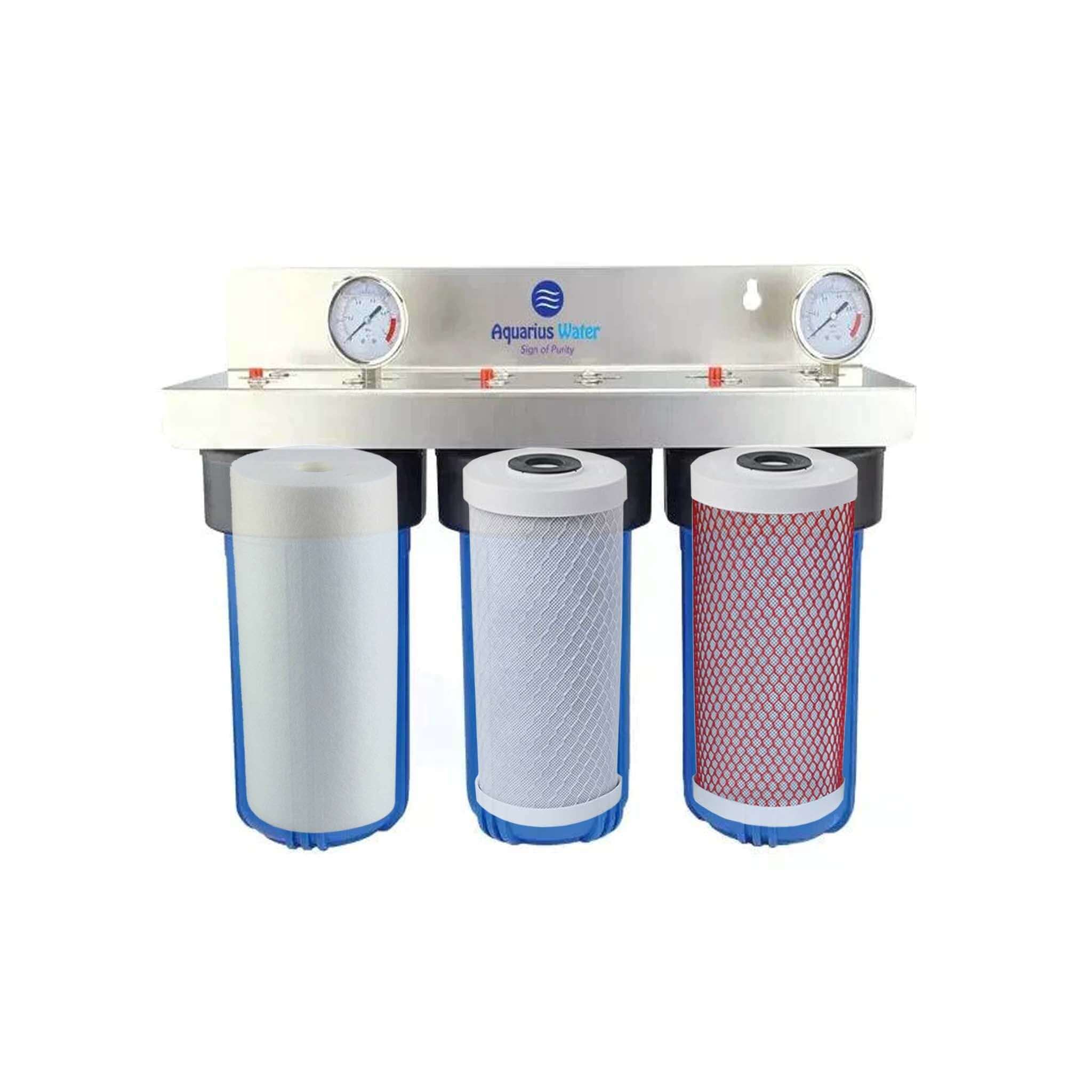 Replacement Filter Set for Whole House System 10" x 4.5" - Alkaline World