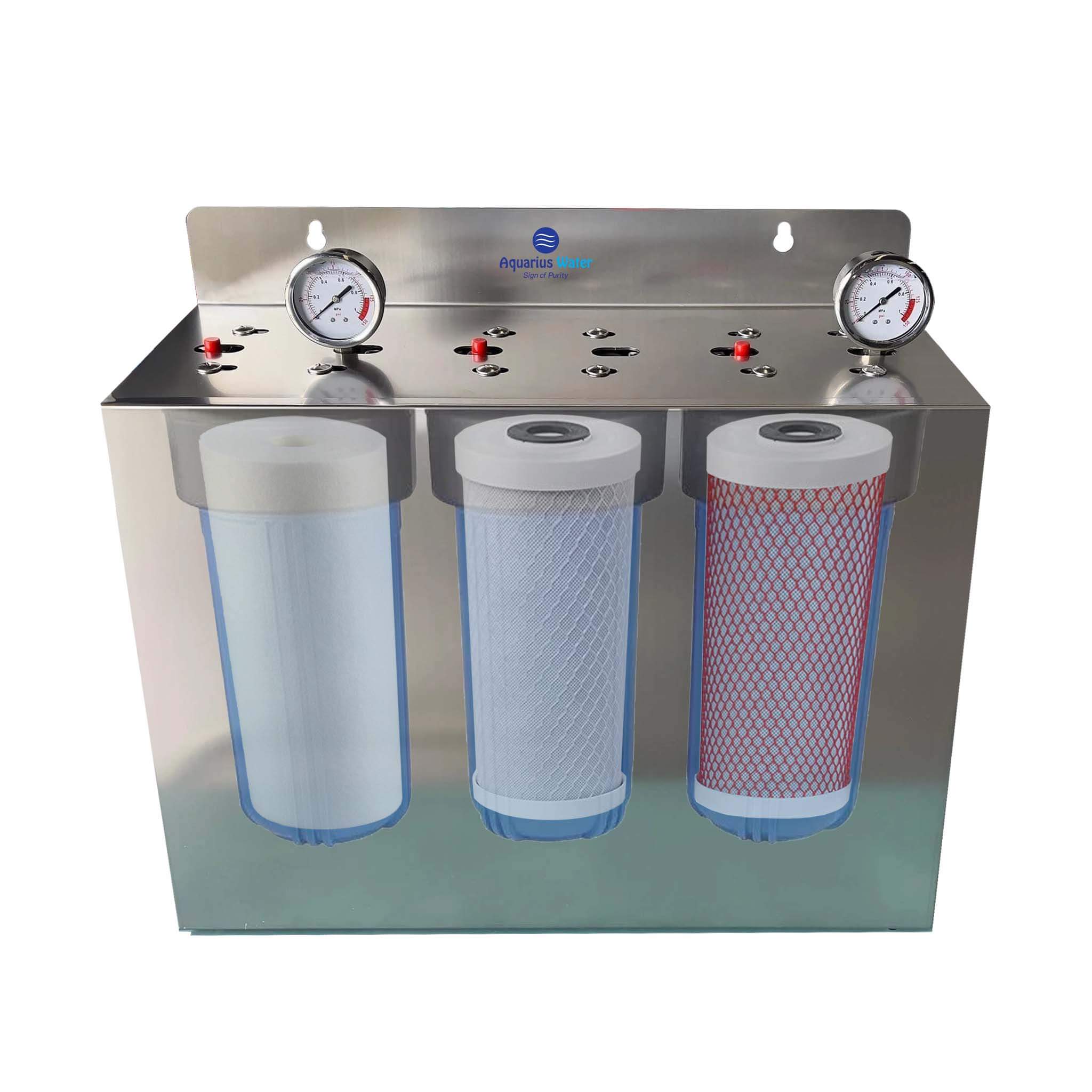 Replacement Filter Set for Whole House System 10" x 4.5" - Alkaline World