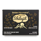 Shilajit 60 Dry Drops Altai "Golden Mountains" Siberian Green - Alkaline World