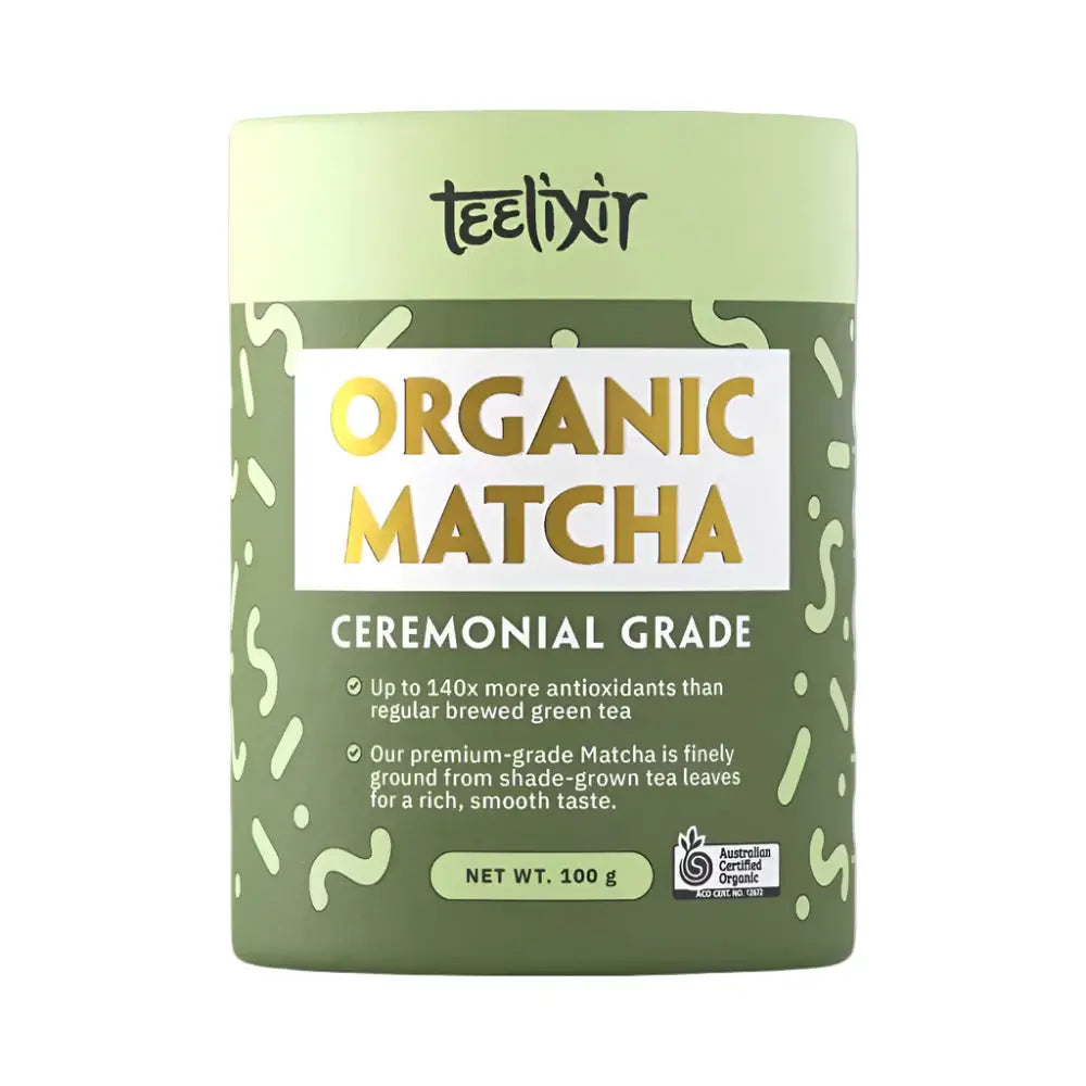 TEELIXIR ORGANIC MATCHA 100G - Alkaline World