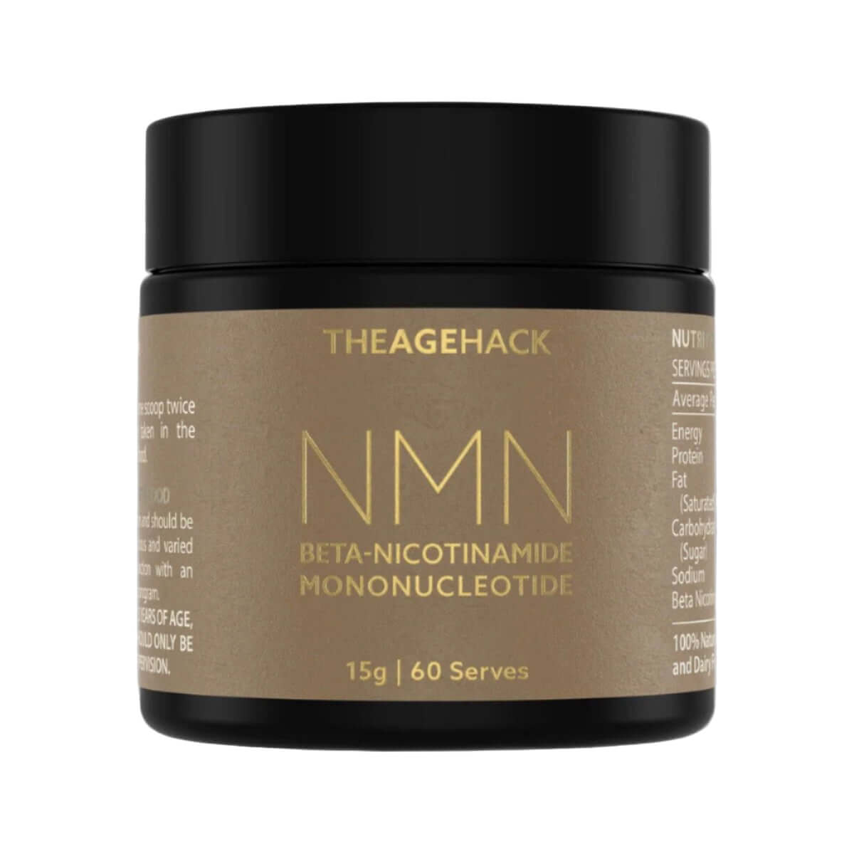 Theagehack NMN Beta-Nicotinamide Mononucleotide 15g - Alkaline World