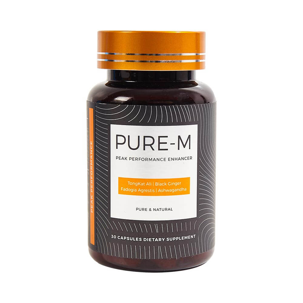 Therapeia Men’s Multi Vitality supplement in a bottle of 30 capsules, designed to support men's health and energy levels.
