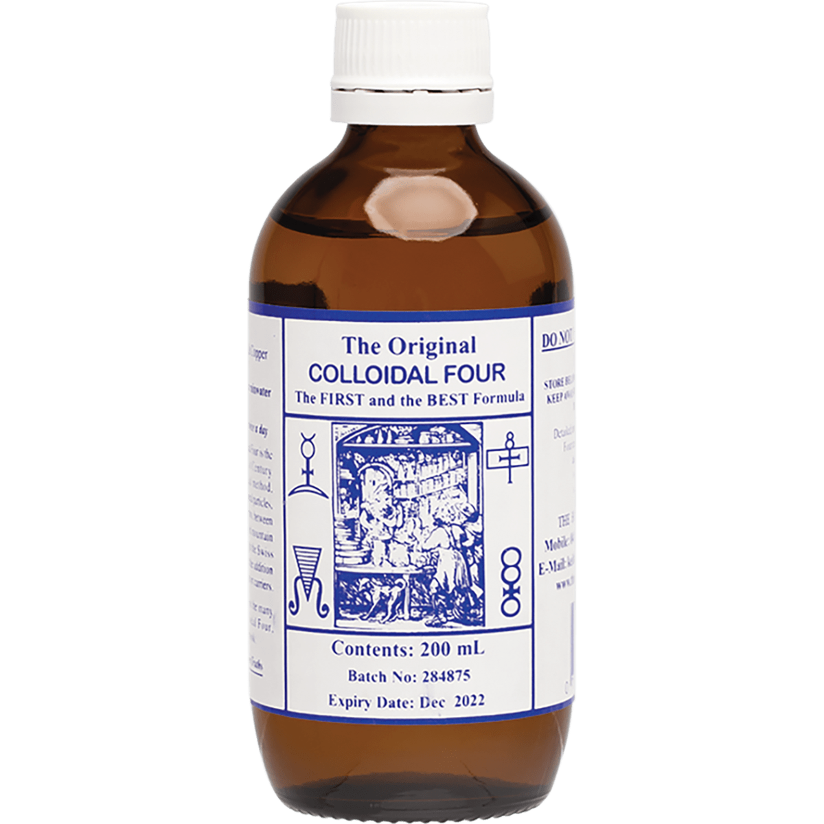 Colloidal Four 200ml bottle by Original Colloidal