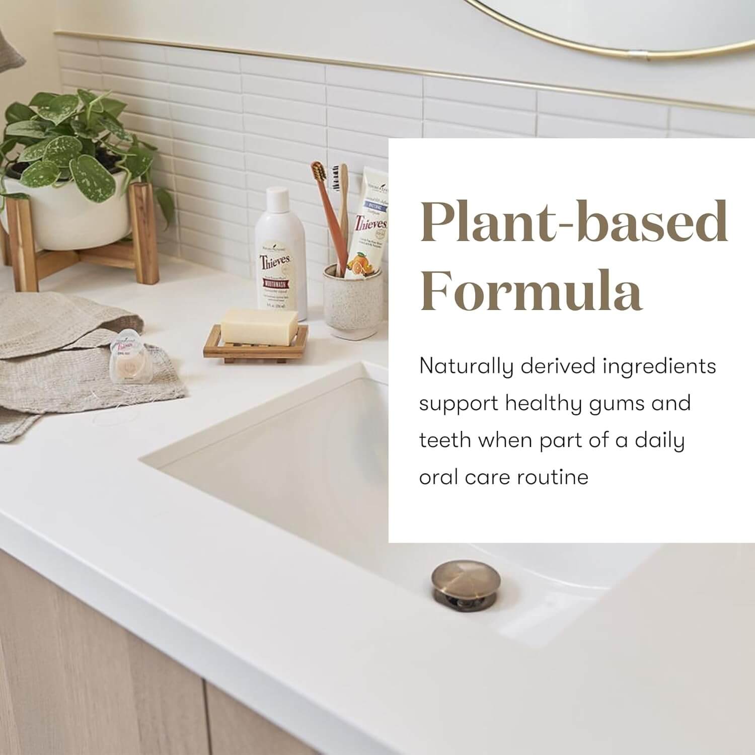 Young Living Mouthwash - Thieves Fresh Essence - Alkaline World