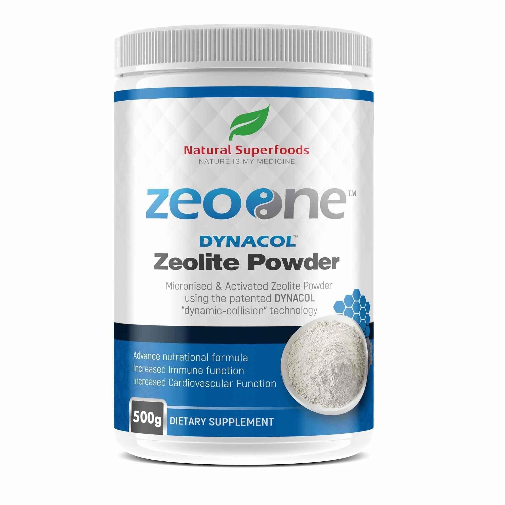 ZeoOne Zeolite Powder 500g - Alkaline World