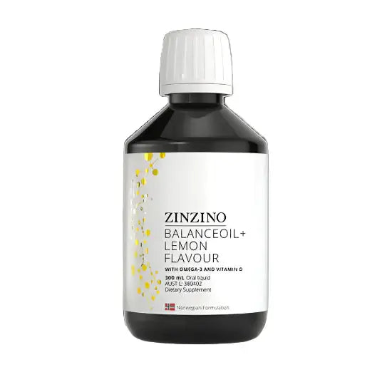 ZinZino BalanceOil+ Lemon 300ml - Alkaline World