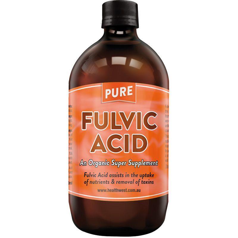 HEALTHWEST Fulvic Acid 500ml - Alkaline World