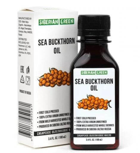 Siberian Green Siberian Sea Buckthorn Oil 100ml - Alkaline World