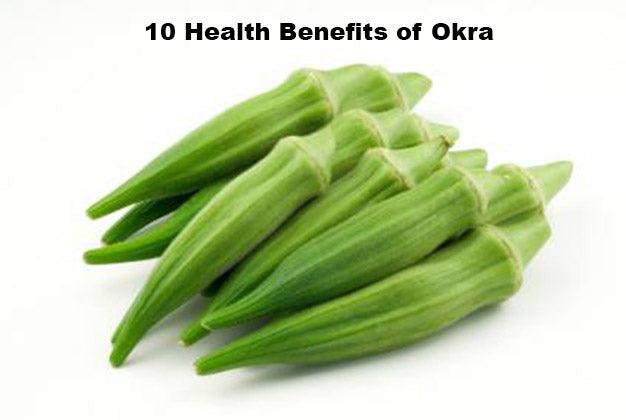 10 Health Benefits Of Okra - Alkaline World