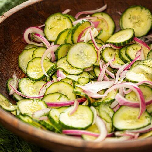 Summer Cucumber Salad Recipe - Alkaline World
