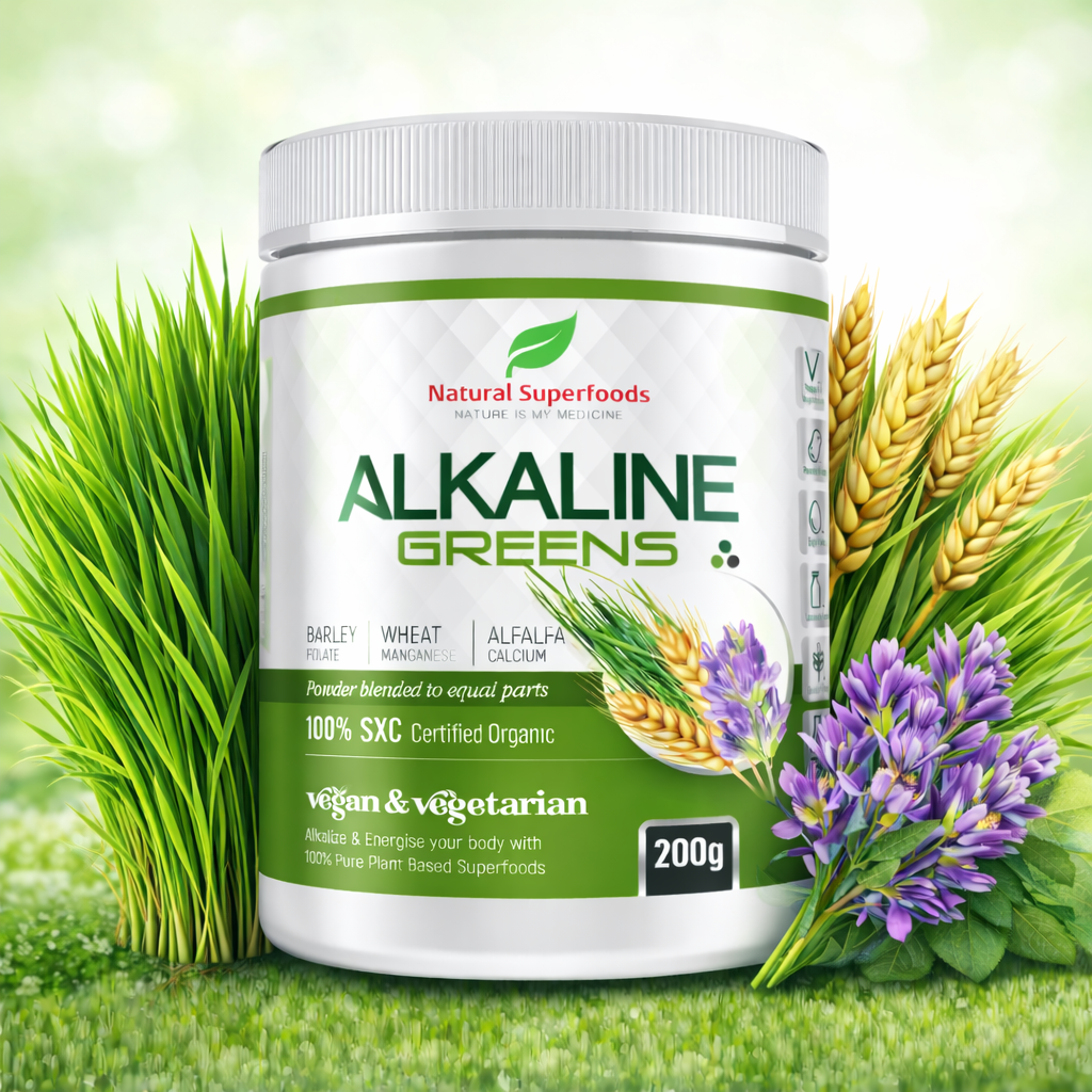 Here are 5 easy, tasty, everyday smoothies using our 100% Alkaline Organic Greens.