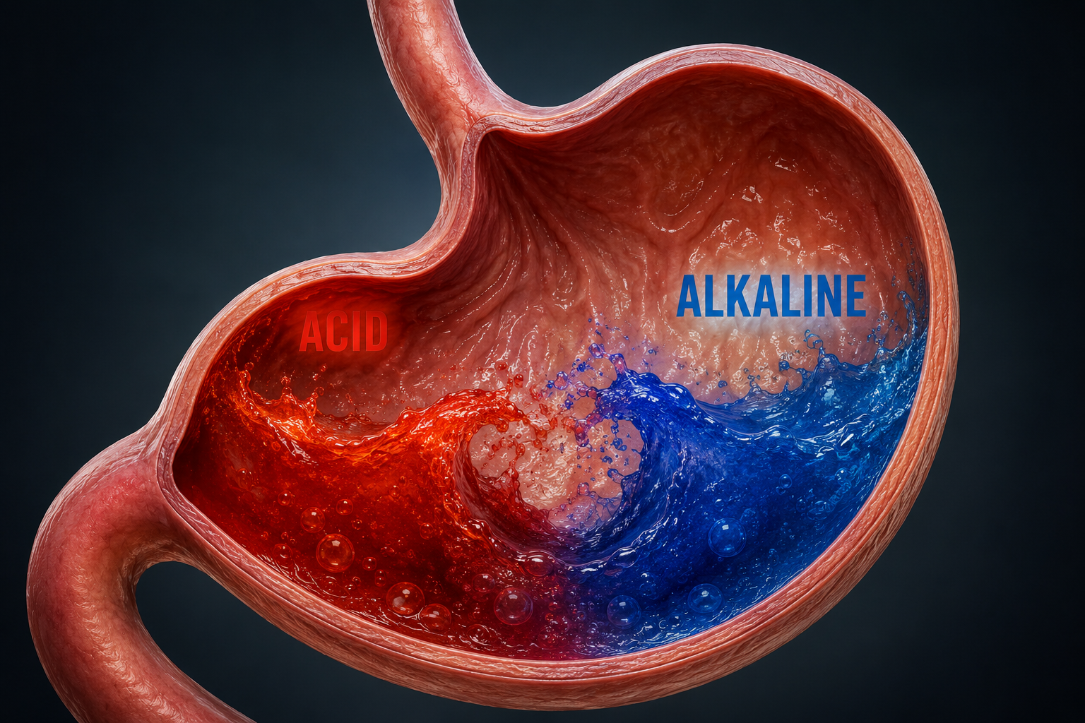 Why Alkaline Water Doesn't Neutralise Your Stomach Acid — And Why That's Exactly the Point
