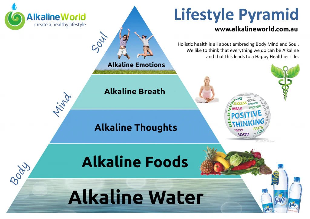 Alkaline Lifestyle Pyramid - Alkaline World